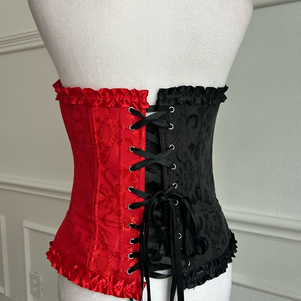Source Unknown Elegant Black And Red Shapewear Co… - image 4